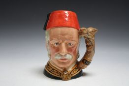 ROYAL DOULTON CHARACTER JUG - GENERAL GORDON D6869, H 18.5 cm