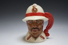 ROYAL DOULTON CHARACTER JUG - BAHAMAS POLICEMAN D6912, H 19 cm