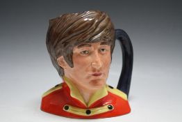 ROYAL DOULTON CHARACTER JUG - THE BEATLES JOHN LENNON, stamped to base 'New Colourway 1987 special