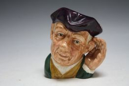 MEDIUM ROYAL DOULTON CHARACTER JUG - ARD OF EARING D6591, H 10 cmCondition Report:no obv