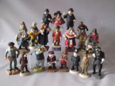 TWENTY TWO ROBERT HARROP DOGGIE PEOPLE FIGURES, majority are boxed examples, to include Welsh Corgi