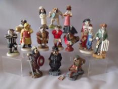 FIFTEEN BOXED ROBERT HARROP DOG FIGURES, mainly Doggie People, to include a limited edition King Ch