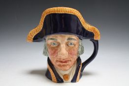 ROYAL DOULTON CHARACTER JUG - LORD NELSON D6336, H 19 cm