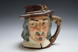 ROYAL DOULTON CHARACTER JUG - IZAAK WALTON D6404, H 18 cm