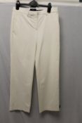 THEORY, a pair of white ladies trousers, size 0
