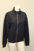 COMMUNITY CLOTHING MADE IN BLACKBURN, a ladies bomber jacket, size M