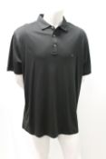 MICHAEL KORS, a gents black polo shirt, size L