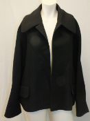 DRIES VAN NOTEN, ladies black jacket, size large