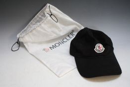 A MONCLER BASEBALL CAP