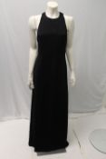 JILL STUART, a ladies full length dress with black panel, size 8