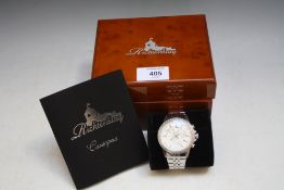 A BOXED RICHTNBURG WRIST WATCH, DIA 5 CMCondition Report:BOX SLIGHTLY A/F