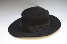 A DARL BROWN LEATHER DUCHAMP BELT WITH BOX