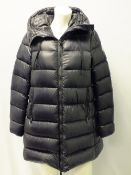 MONCLER, a child's mid-length puffa jacket, age 10 / 12 yrs