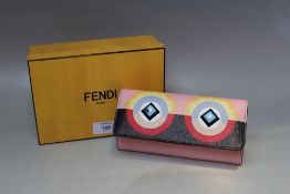 A FENDI LADIES PURSE, boxed, W 19 cm, A/FCondition Report:Damaged to front