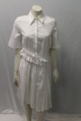 VICTORIA BECKHAM, a ladies white dress, size 10