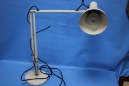 AN ANGLEPOISE LAMP