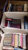 THREE BOXES OF MISCELLANEOUS BOOKS