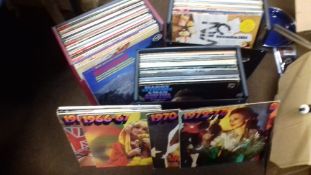 THREE CASES OF LP RECORDS TO INCLUDE POP AND CLASSICAL
