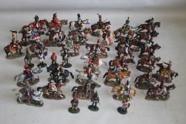 DEL PRADO- NAPOLEONIC FIGURES MOSTLY CAVALRY TYPES, to include 