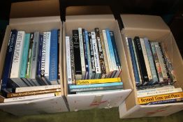 THREE BOXES OF ART REFERENCE BOOKS