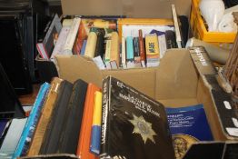 TWO TRAYS OF MISCELLANEOUS BOOKS