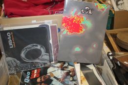 A COLLECTION OF BAND TOUR PROGRAMMES INCLUDING MADONNA, U2, UB40, STATUS QUO, FLEETWOOD MAC, YES