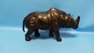 A LEATHER RHINO