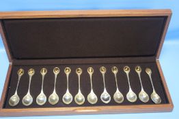 A CASED SET OF THE RSPB COLLECTORS SPOONS
