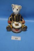 A ROYAL CROWN DERBY BEAR
