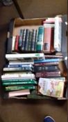 TWO TRAYS OF MISCELLANEOUS BOOKS
