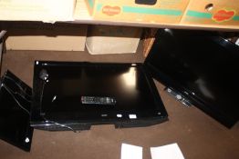 THREE FLATSCREEN TVS A/F TO INCLUDE BUSH, ALBA AND TECHWOOD (3)