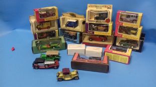 A COLLECTION OF BOXED DIECAST MODEL CARS, to include Matchbox 
