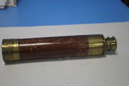 A VINTAGE JONES GRAY AND KEEN TELESCOPE A/F