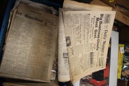 VARIOUS NEWSPAPERS to include 