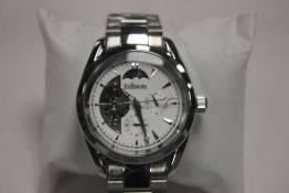 A CASED EDISON WRIST WATCH