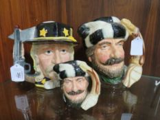 LIMITED EDITION DOUBLE SIDED ROYAL DOULTON CHARACTER JUG - BATTLE OF LITTLE BIG HORN GEORGE