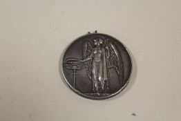 A SILVER MEDAL AWARDED TO GNR. J.J. GANNON. R. A.