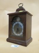 A TEMPUS FUGIT OF ROTHERHAM BRACKET CLOCK