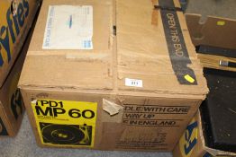 A BOXED BSRMP60 RECORD DECK