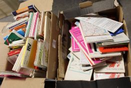 TWO BOXES OF ORDNANCE SURVEY MAPS