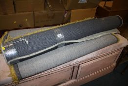 TWO MODERN WOOLLEN RUGS