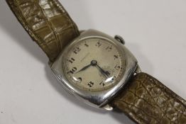 A VINTAGE GENTS WINEGARTENS WRISTWATCH