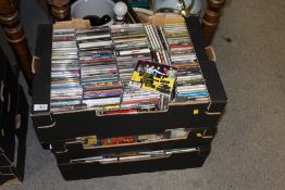 THREE TRAYS OF CDS