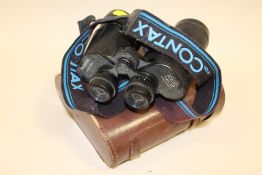 A CASED PAIR OF VINTAGE YASHICA BINOCULARS