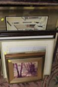 A QUANTITY OF PICTURES AND PRINTS (10)
