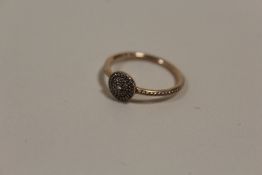 A PANDORA STYLE DRESS RING