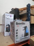 A BOXED BLUETOOTH JUKEBOX, CROSLEY RECORD PLAYER ETC