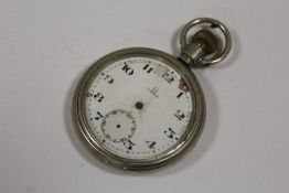 A VINTAGE GENTS OMEGA POCKET WATCH A/F