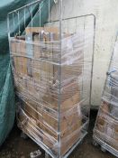 A CAGE OF ASSORTED TOYS AND GAMES