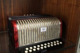 A HOHNER ERICA ACCORDION